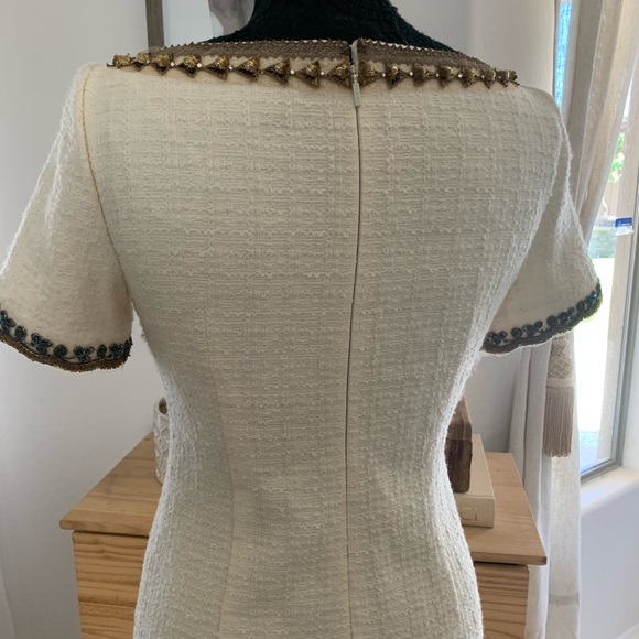 GUCCI Boucle Knit Dress Size 40 - Picture 8 of 16